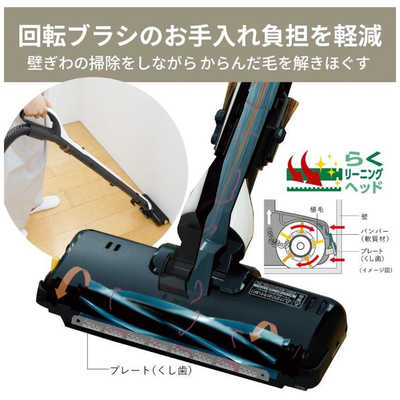 三菱 MITSUBISHI キャニスター掃除機 紙パック式 Be-K (ビケイ