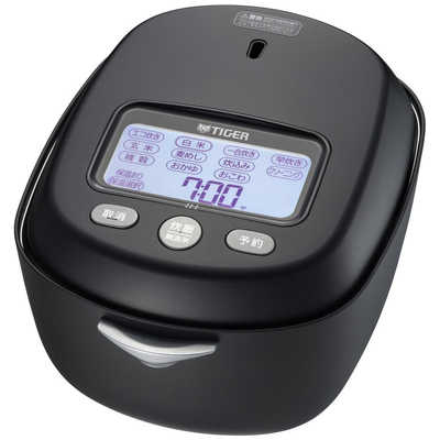 タイガー TIGER 炊飯器 3.5合 土鍋圧力IH コスモブラック JRX-T060KT