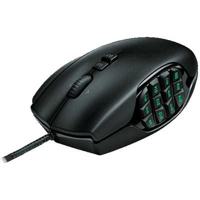 ロジクール ゲーミングマウス [レーザー /有線 /20ボタン /USB