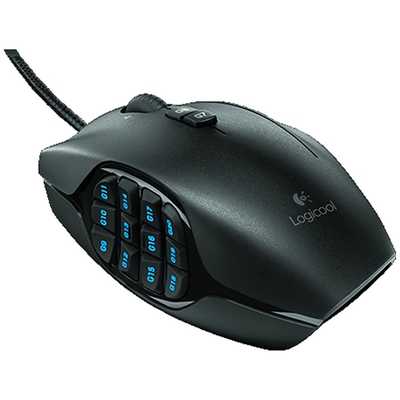 ロジクール ゲーミングマウス [レーザー /有線 /20ボタン /USB