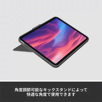 ロジクール COMBO TOUCH for iPad (10th gen) IK1059GRA の通販