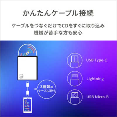 IOデータ スマートフォン/タブレット対応[iOS/Android] CDレコーダー