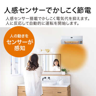 アラジン 脱衣所電気暖房機 ADH-G980(W) (宅配商品) の通販 - カテゴリ