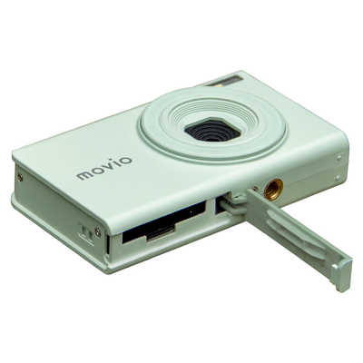 ナガオカ オートフォーカス搭載 デジタルカメラ MOVIO ミントグリーン