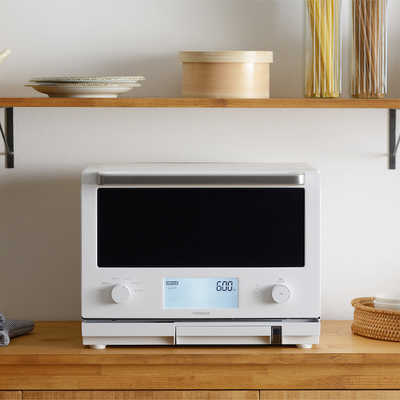 ツインバード TWINBIRD スチームオーブンレンジ 23L フラット ホワイト