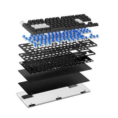 PULSAR ゲーミングキーボード PCMK 2 HE TKL ［有線 /USB］ ブラック