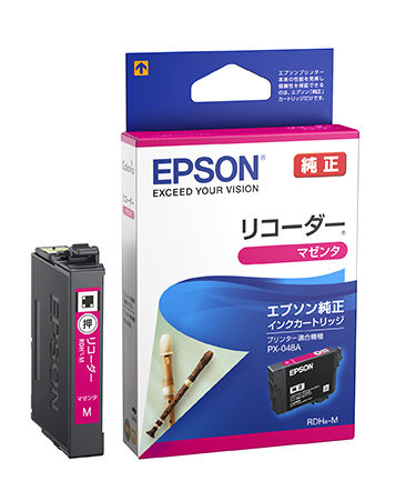 エプソン 純正インクカートリッジ リコーダー ブラック RDH－BK