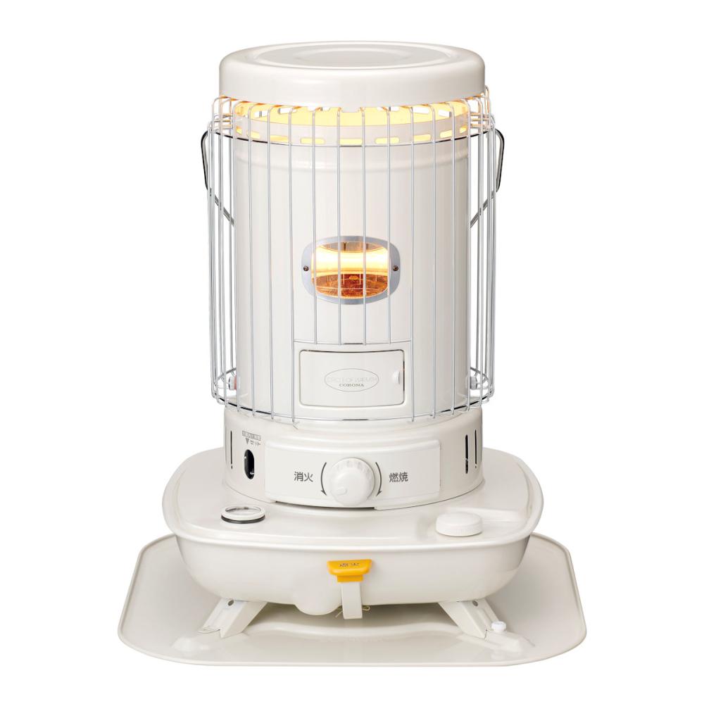 コロナ 対流型石油ストーブ 木造17畳 ホワイト KCL－6624（W
