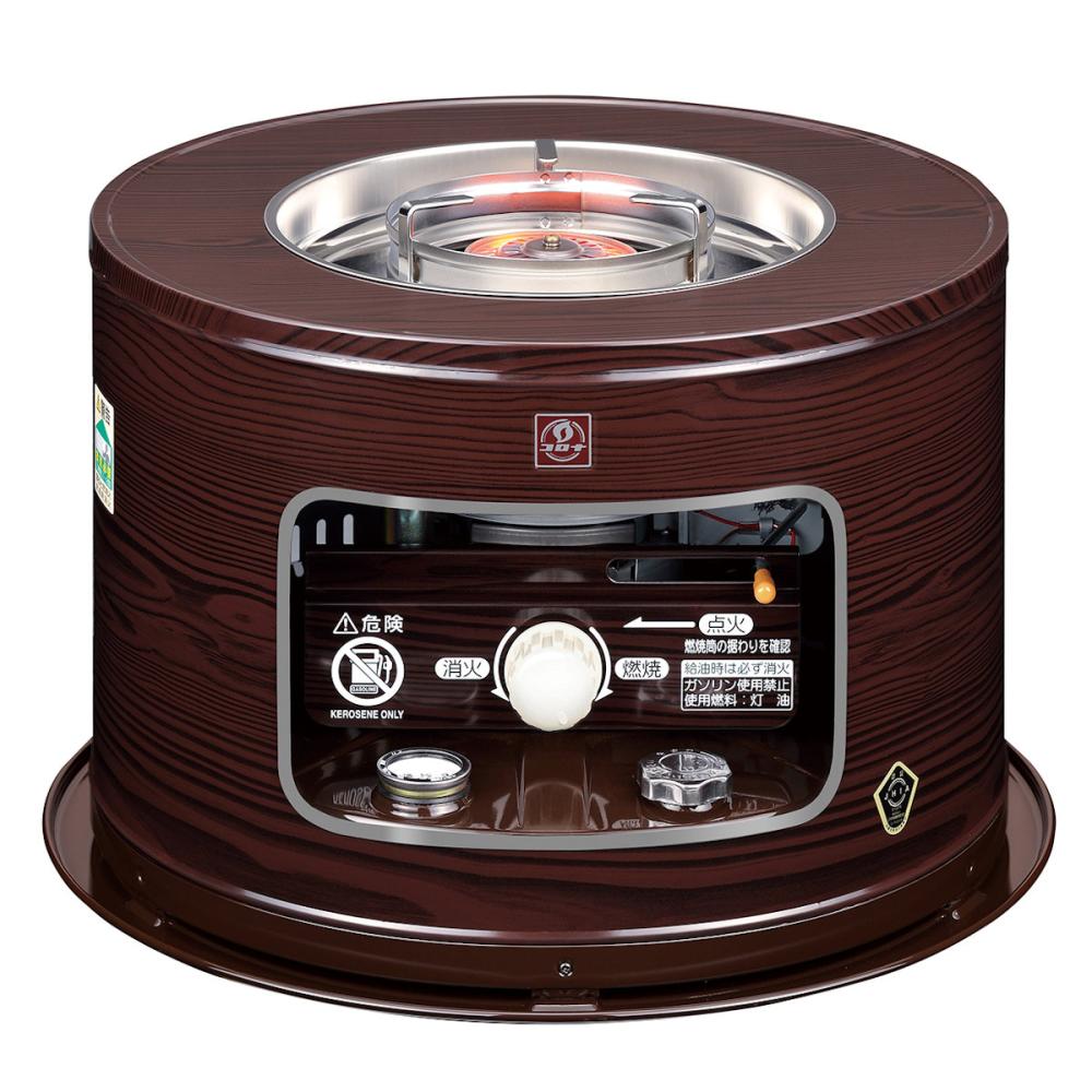 コロナ ポット式（煙突式）ストーブ 木造18畳 ホワイト SV