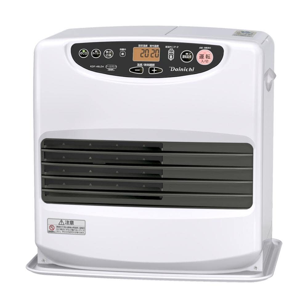 ダイニチ 石油ファンヒーター 木造12畳 ムーンホワイト 専用収納