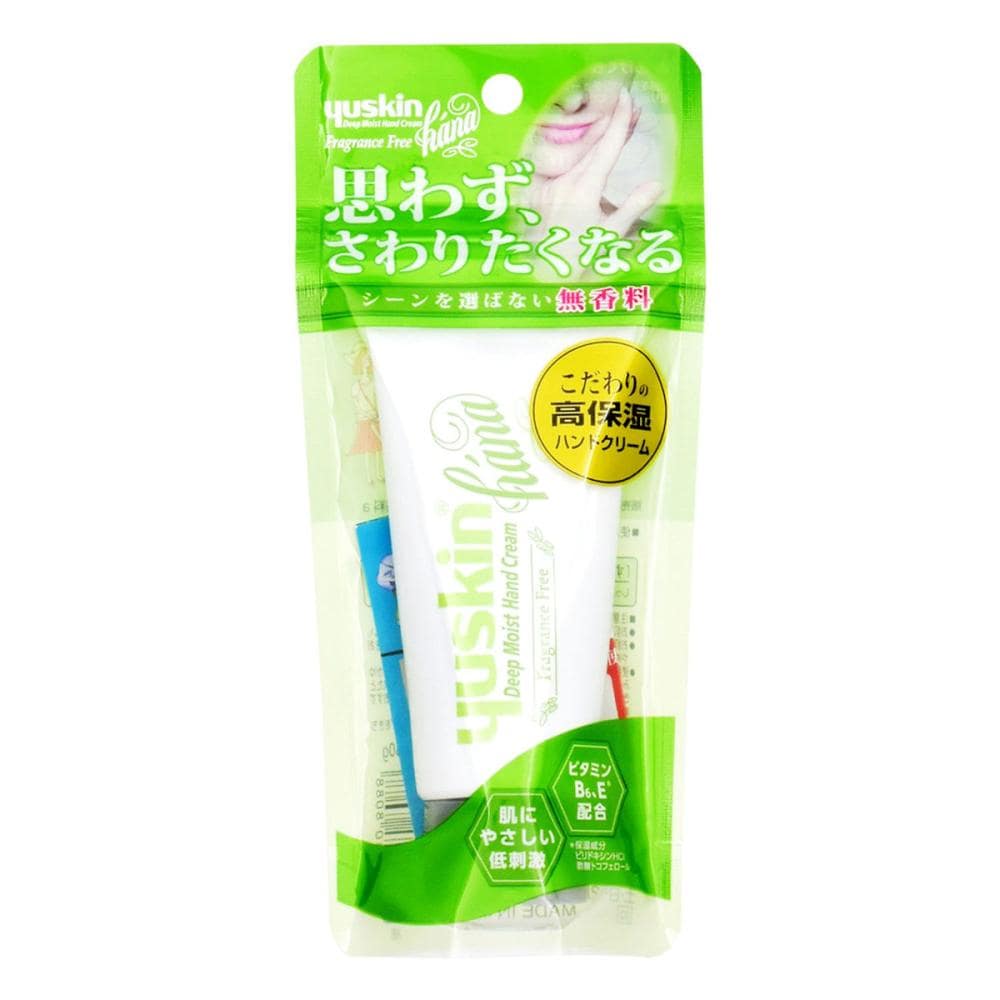 ユースキン製薬 ユースキンhanaハナ ハンドクリーム 無香料