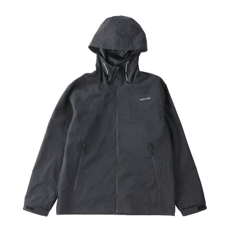 SOLVIC（ソルビック） 撥水ウィンドシェルパーカー ブラック L