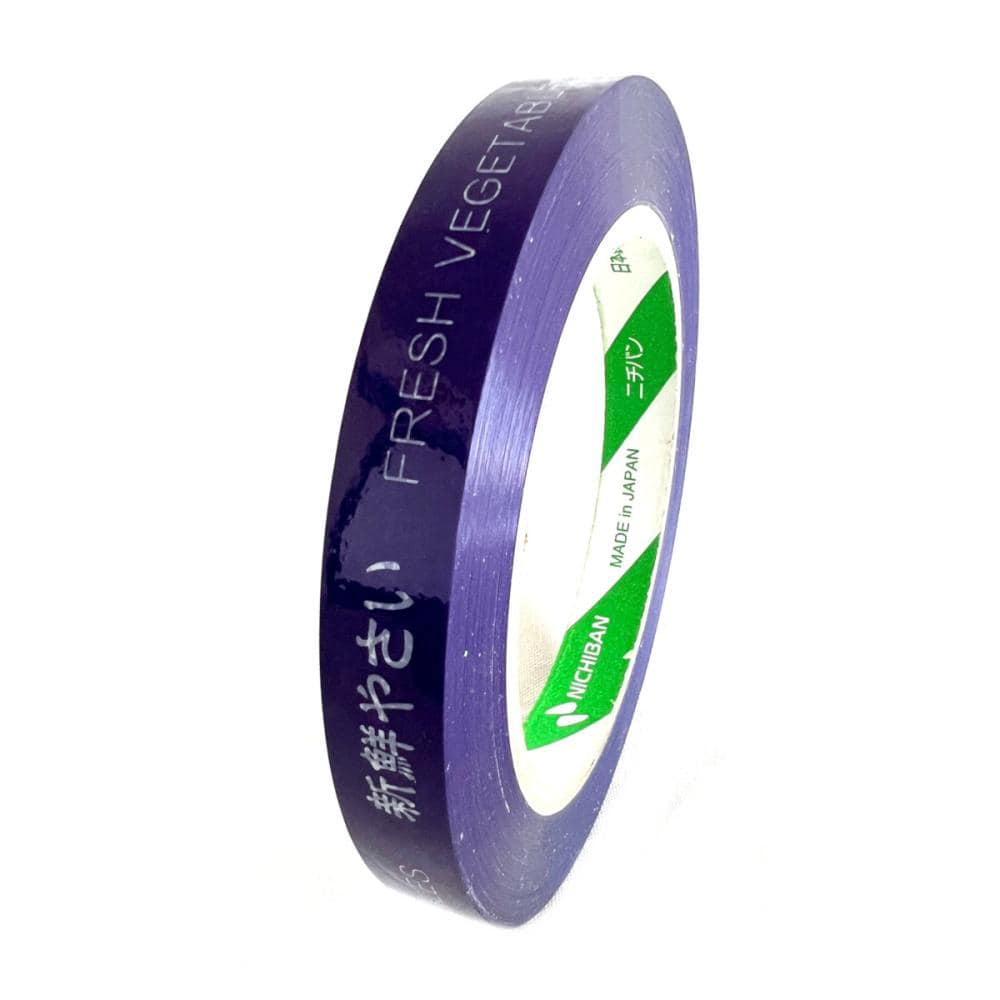 ニチバン たばねらテープ新鮮野菜 紫 15mm×100m の通販