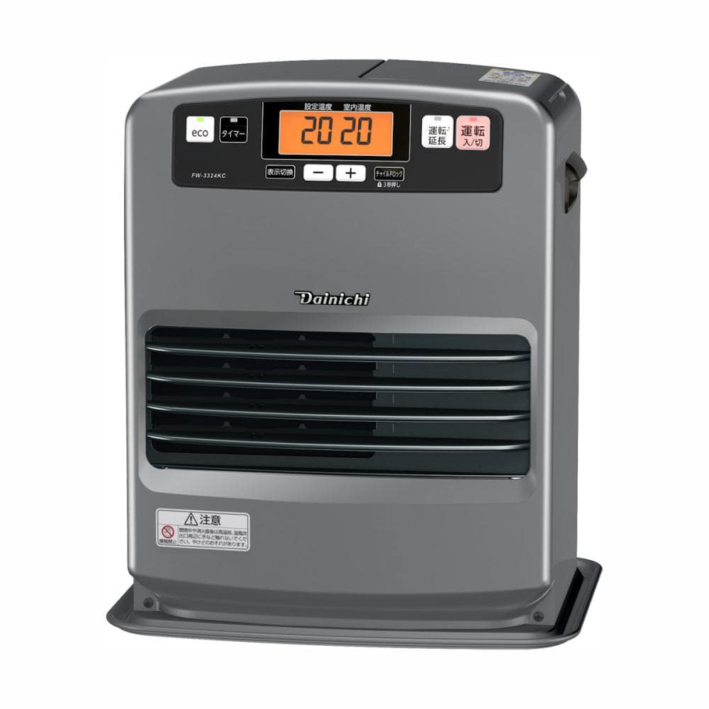 ダイニチ 石油ファンヒーター 木造9畳 マットグレー FW