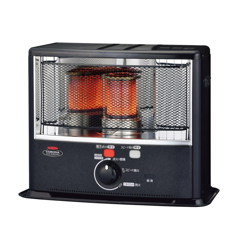 コロナ 反射型 石油ストーブ 木造9畳 ダークグレー SX