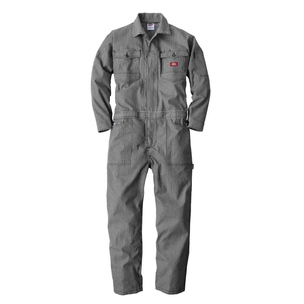 ディッキーズ ストレッチヒッコリー つなぎ ネイビー 3L D716 の