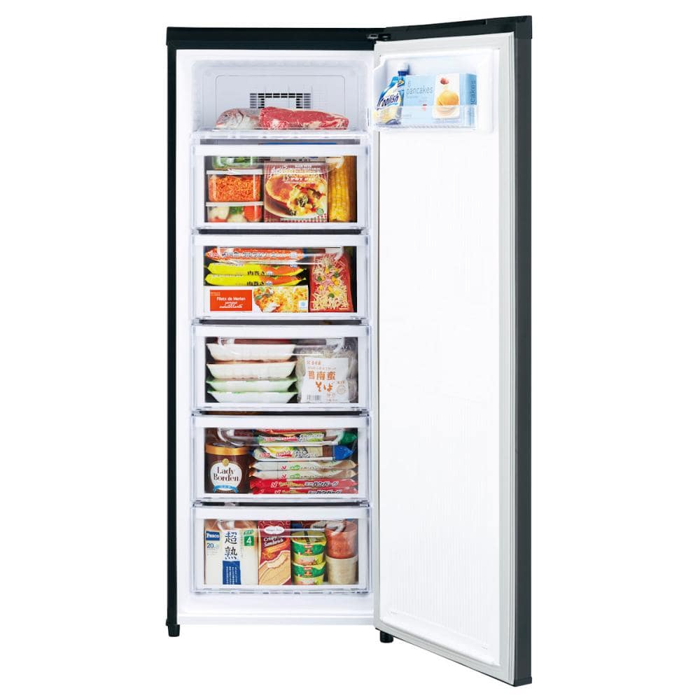 三菱 フリーザー 前開き冷凍庫 144L ブラック MF－U14K－B