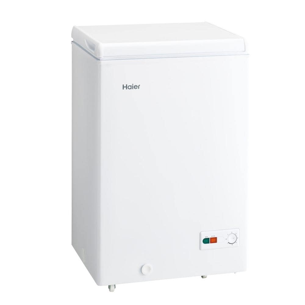 ハイアール フリーザー 上開き冷凍庫 100L ホワイト JF