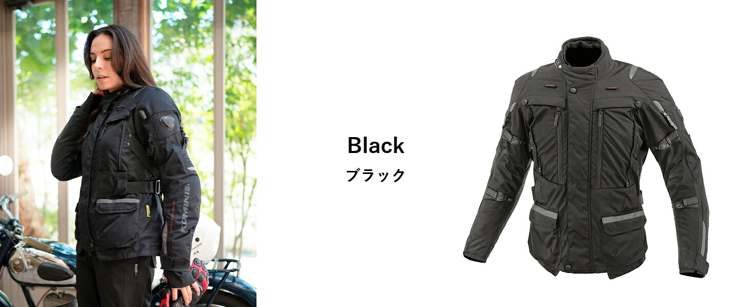 コミネ公式】JK-5744 フルイヤーツーリングジャケット-ラーマⅢ