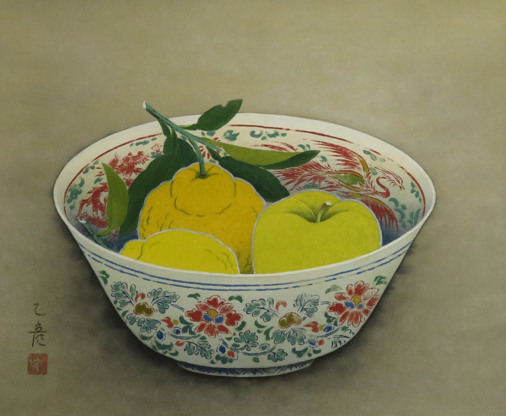 村松乙彦 『静物』 [古美術こもれび] 骨董,掛軸,絵画の買取と販売,名古屋