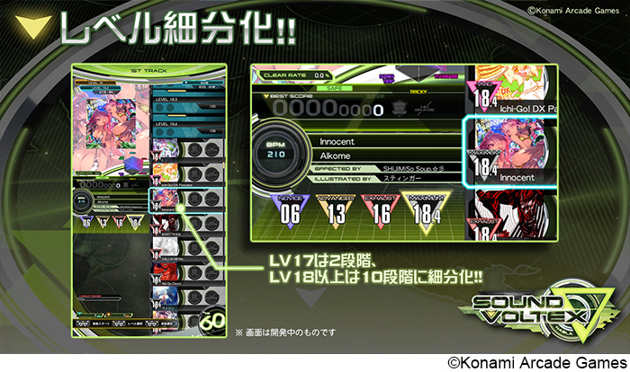 SOUND VOLTEX ∇』が稼働開始！～4年ぶりの新バージョンが、プレーが
