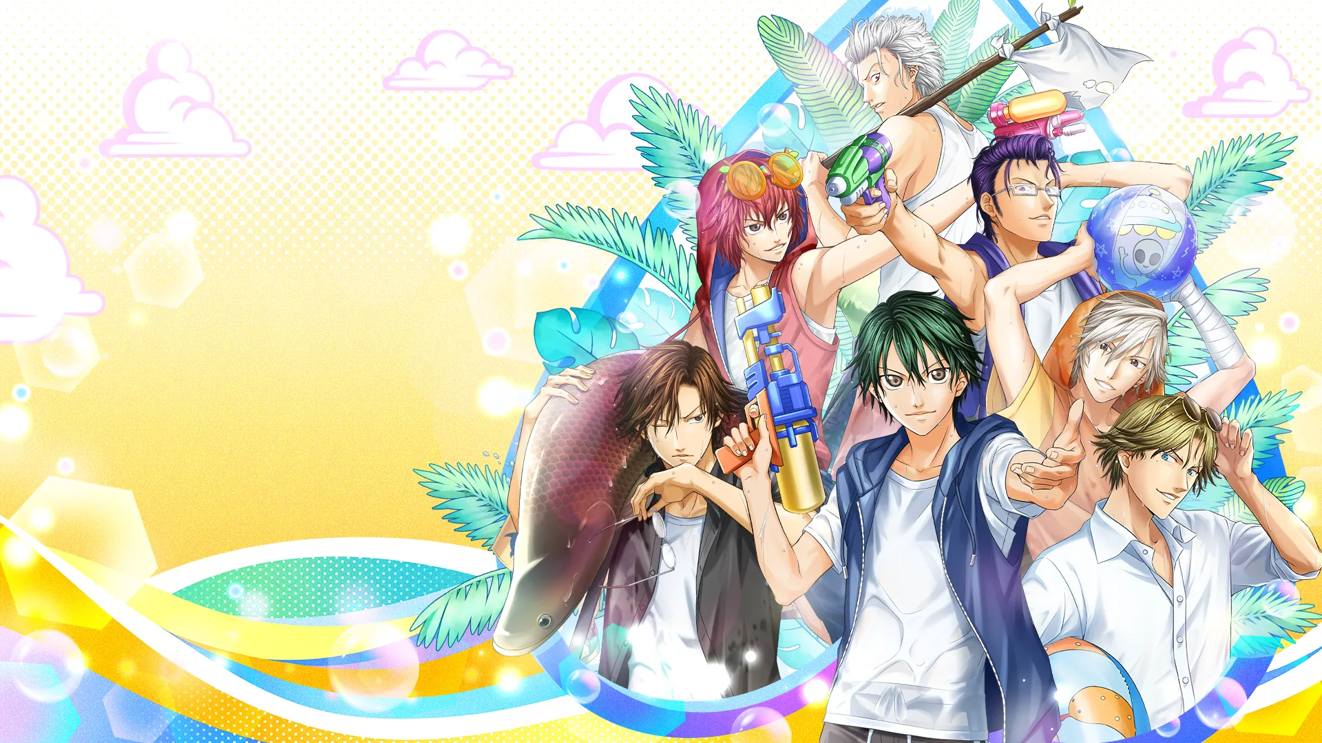 テニスの王子様 ぎゅ～っと！ ドキドキサバイバル Tie break ♡ game