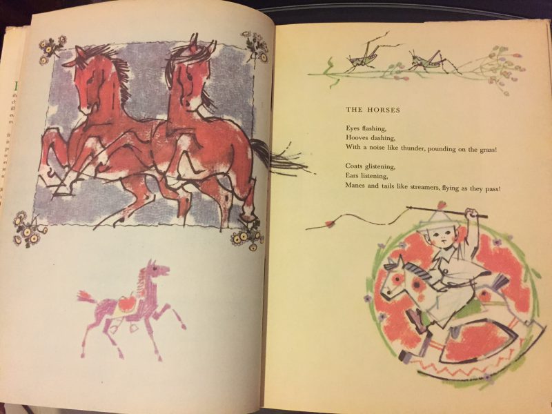 アドルフ・ザーブランスキーのビンテージ絵本 ｜ A Posy of Little