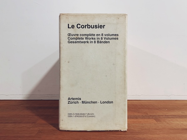 ル・コルビュジエ全作品集 全8巻セット Le Corbusier: OEuvre complete