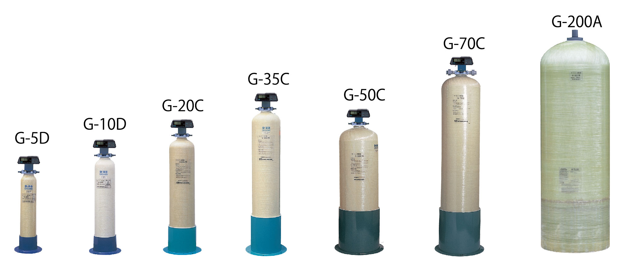 カートリッジ純水器 Gシリーズ(純水採取量：38000L)｜理化学機器WEB