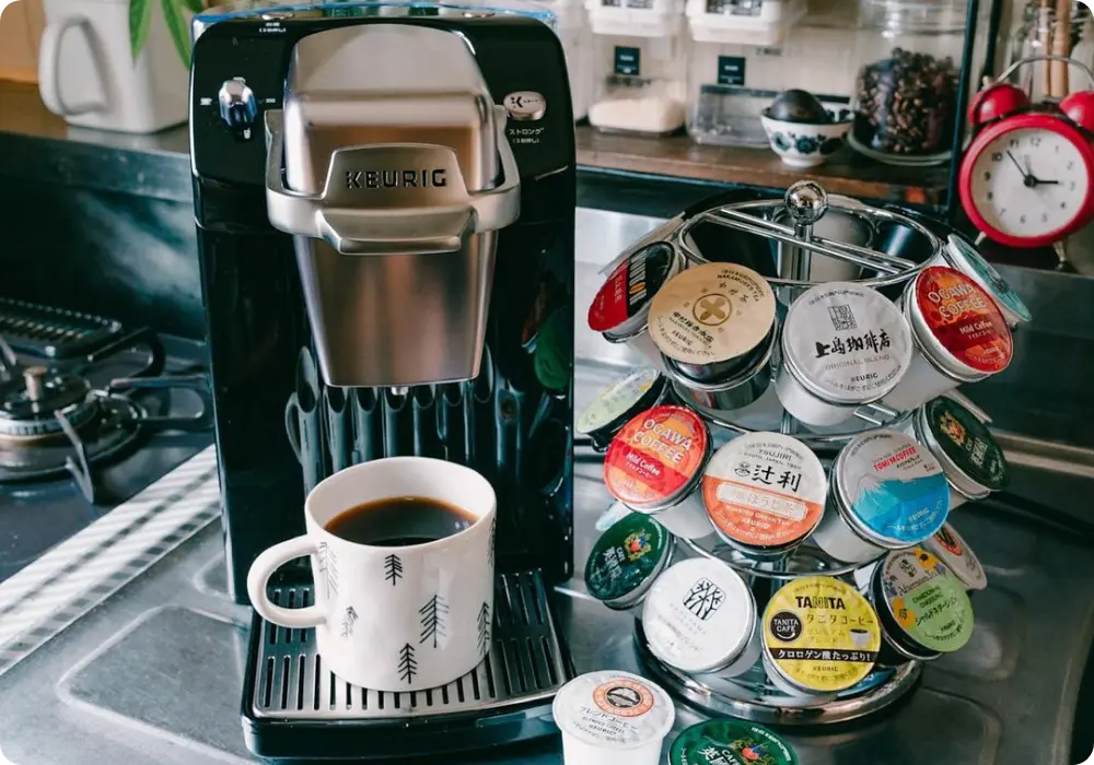 カプセル式コーヒーマシン＆ティーマシン「KEURIG（キューリグ）」2