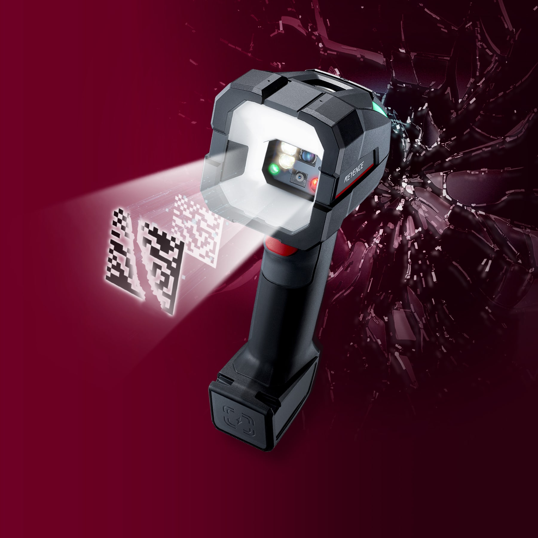 Rugged Industrial Handheld Code Reader - HR-X series | KEYENCE America