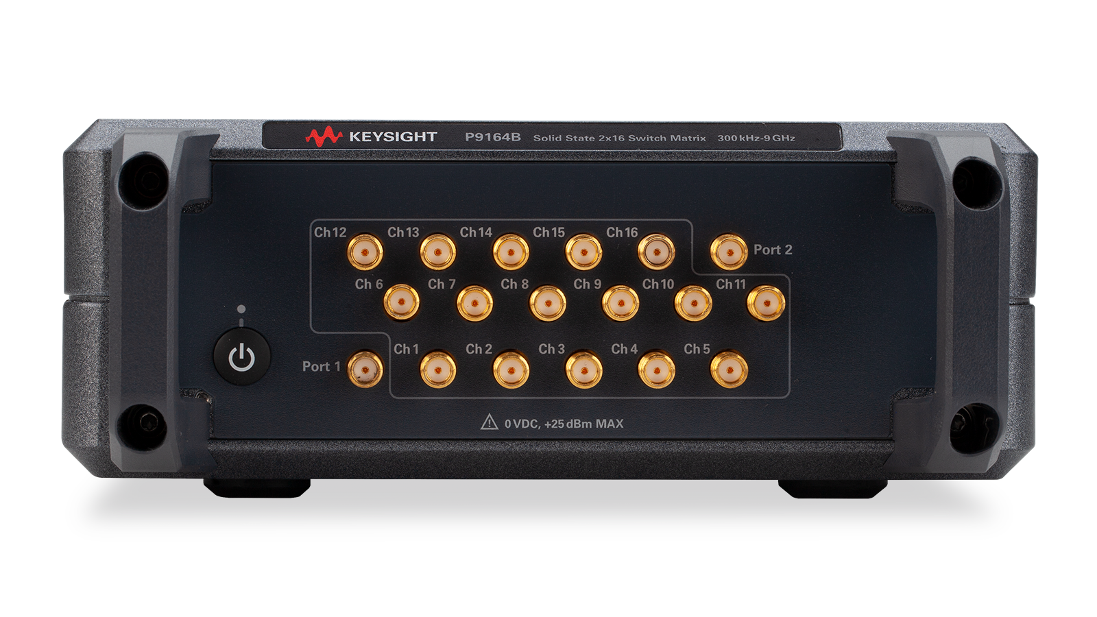 P9164B 2X16 USB半導体スイッチマトリックス、300 KHz～9 GHz｜キーサイト