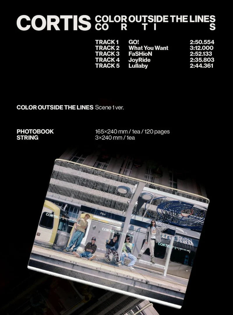 CORTIS - COLOR OUTSIDE THE LINES – KeaPOP