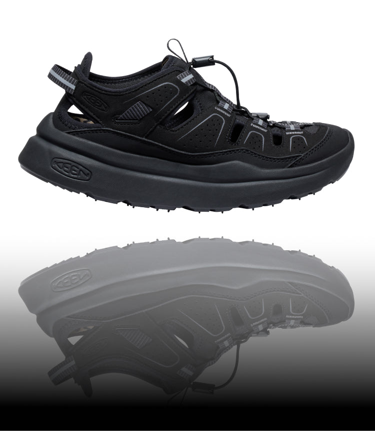 ウィメンズ ダブルケー450 サンダル | Black/Black | KEEN公式