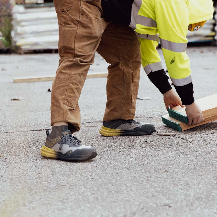 メンズ スピードワークス ワークシューズ | Magnet/Black | KEEN公式