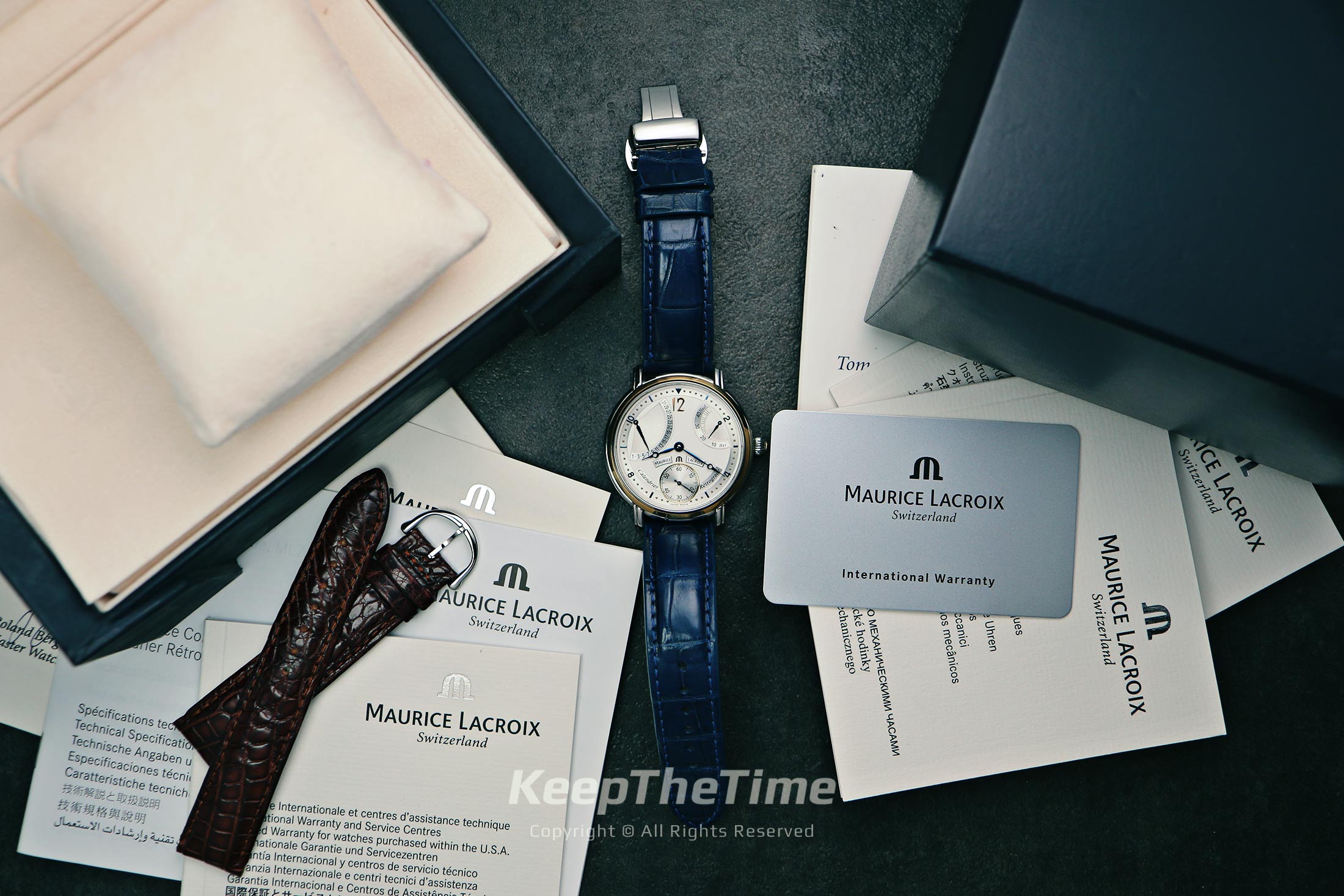 Maurice Lacroix Masterpiece Calendrier Retrograde 18K/SS