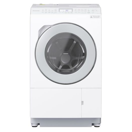 標準設置対応付】パナソニック NA-LX127AR-W ななめドラム洗濯乾燥機