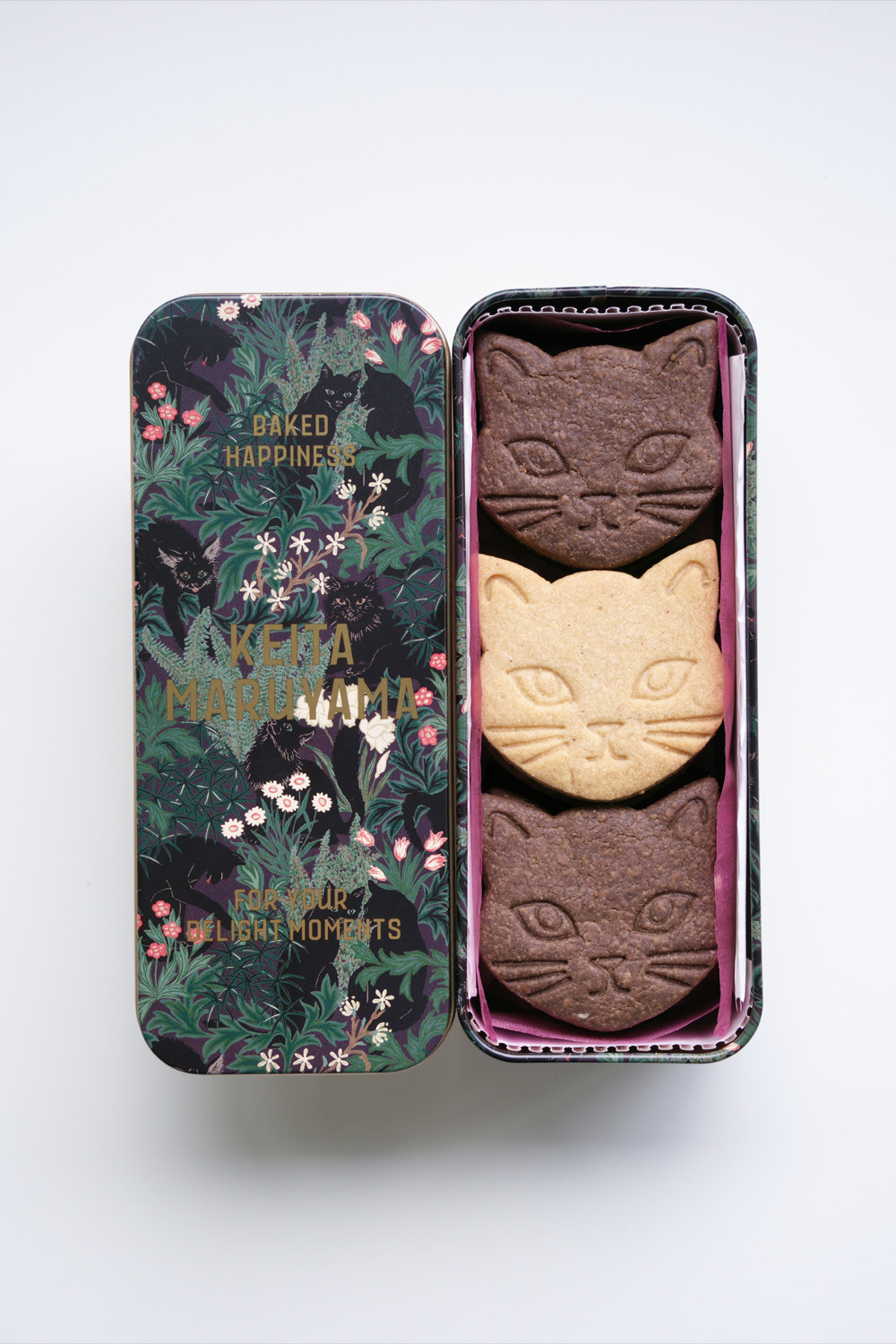 期間限定】詰合せクッキー缶 HALF (CHAT NOIR)｜KEITAMARUYAMA