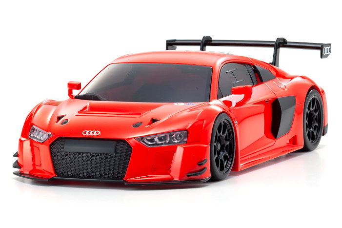 Kyosho Mini-Z ASC MR-03W-MM Audi R8 LMS Red Body Set-MZP234R