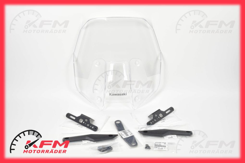 99994-2219 Kawasaki Kit large windshild - KFM-Motorraeder