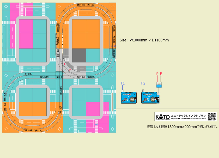 KATO鉄道模型ホームページ | ユニトラック レイアウトプラン特集