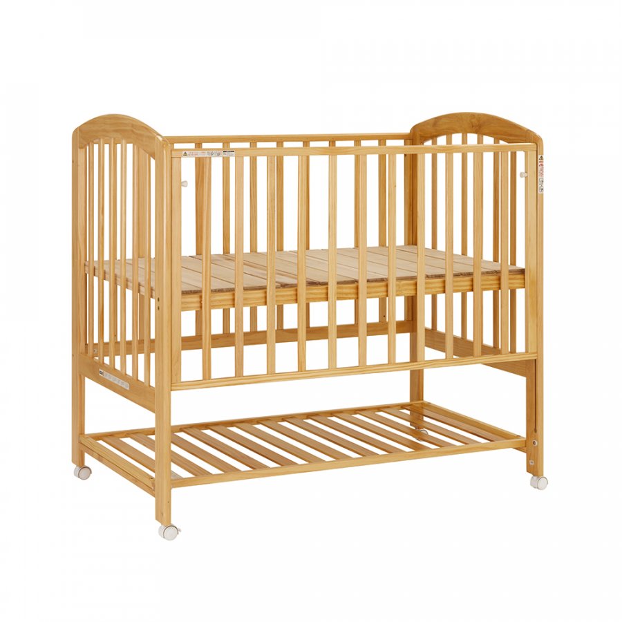 ハイポジションベビーベッドⅡ アーチ （ナチュラル）」について