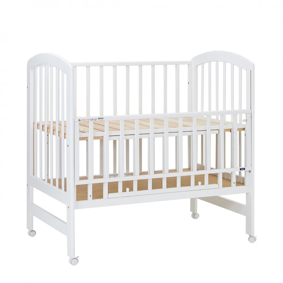 ハイポジションベビーベッド アーチ（ホワイト）」について｜カトージ