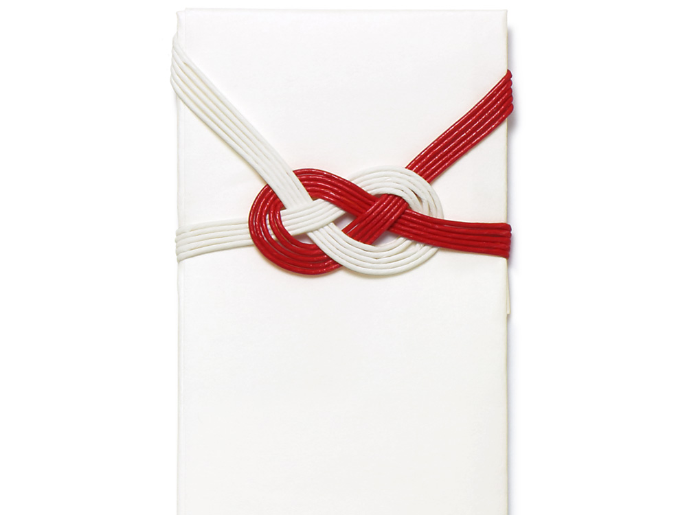 箸紙（片折）京風 紅白水引 新 | 祝箸・慶弔用箸紙 | ネットストア