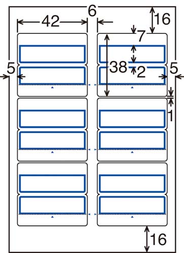 コクヨ はかどりタックインデックス（インクジェット用） ハガキサイズ