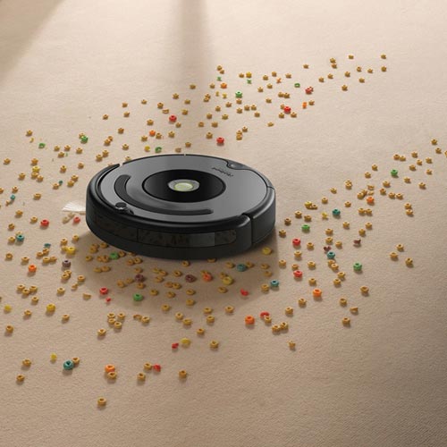 iRobot ロボット掃除機ルンバ 643 最大幅340×高さ92mm