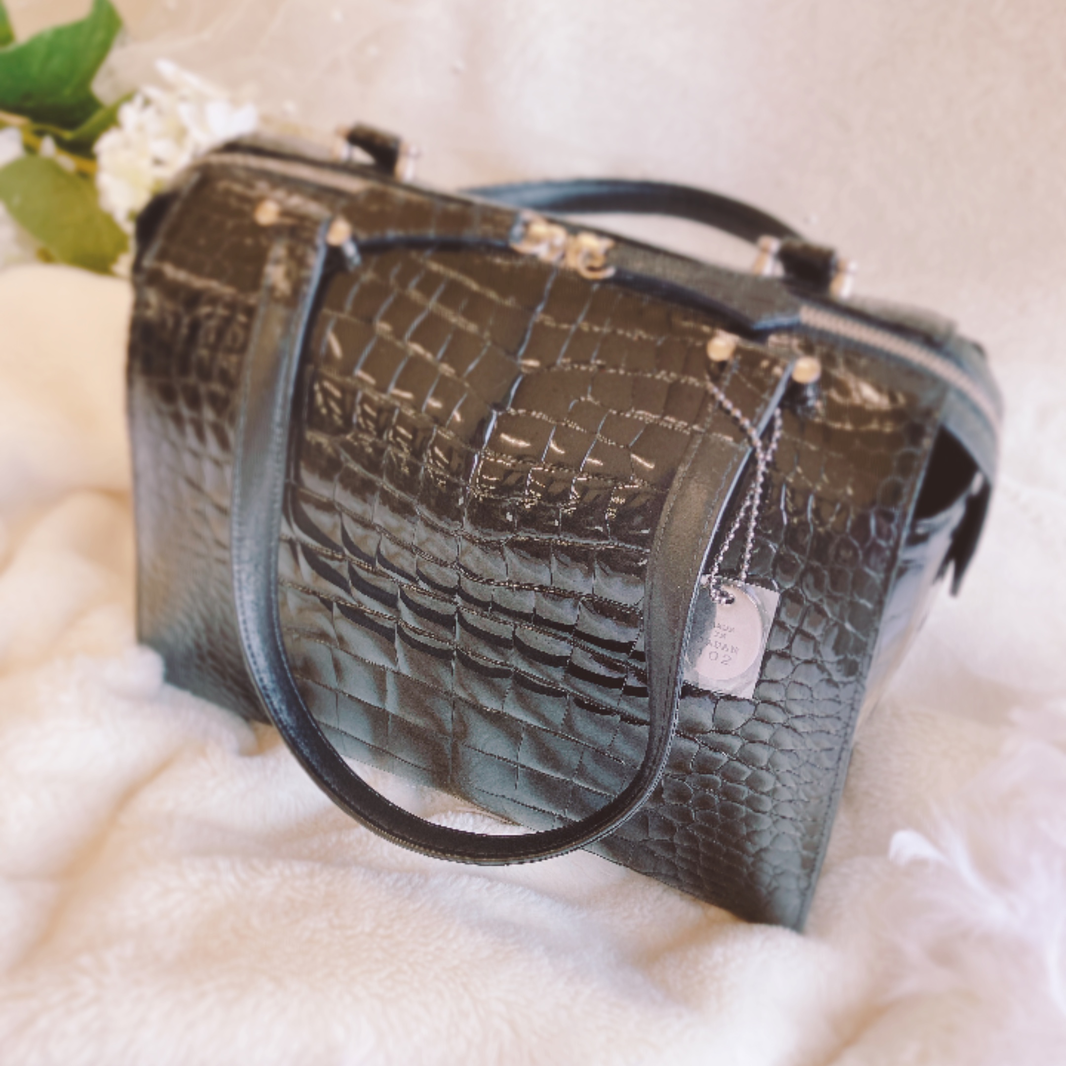 カワノバッグ / 【日本製】 センター取り クロコダイル 本革