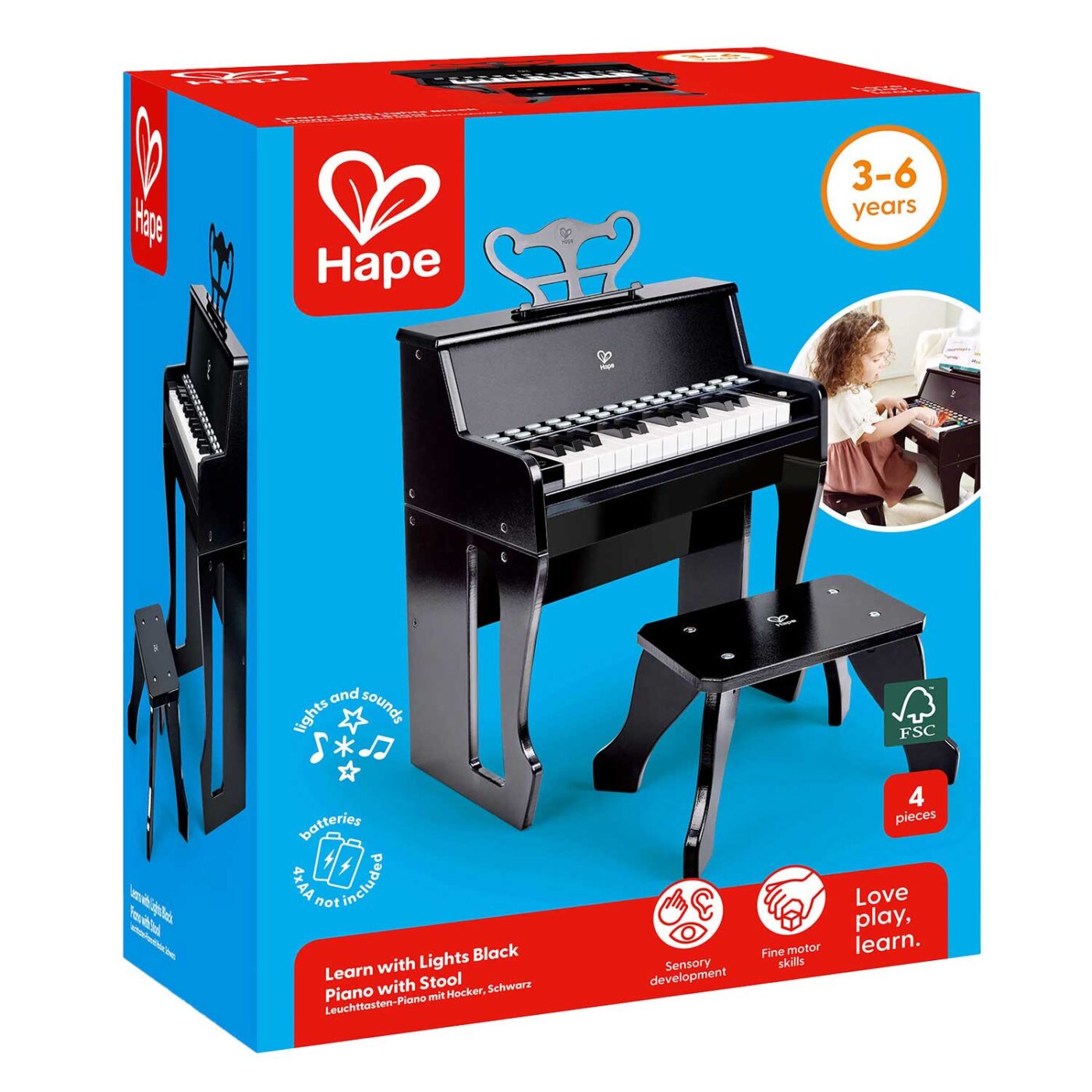 デラックスアップライトピアノ | CATALOG | Hape | ブランド一覧