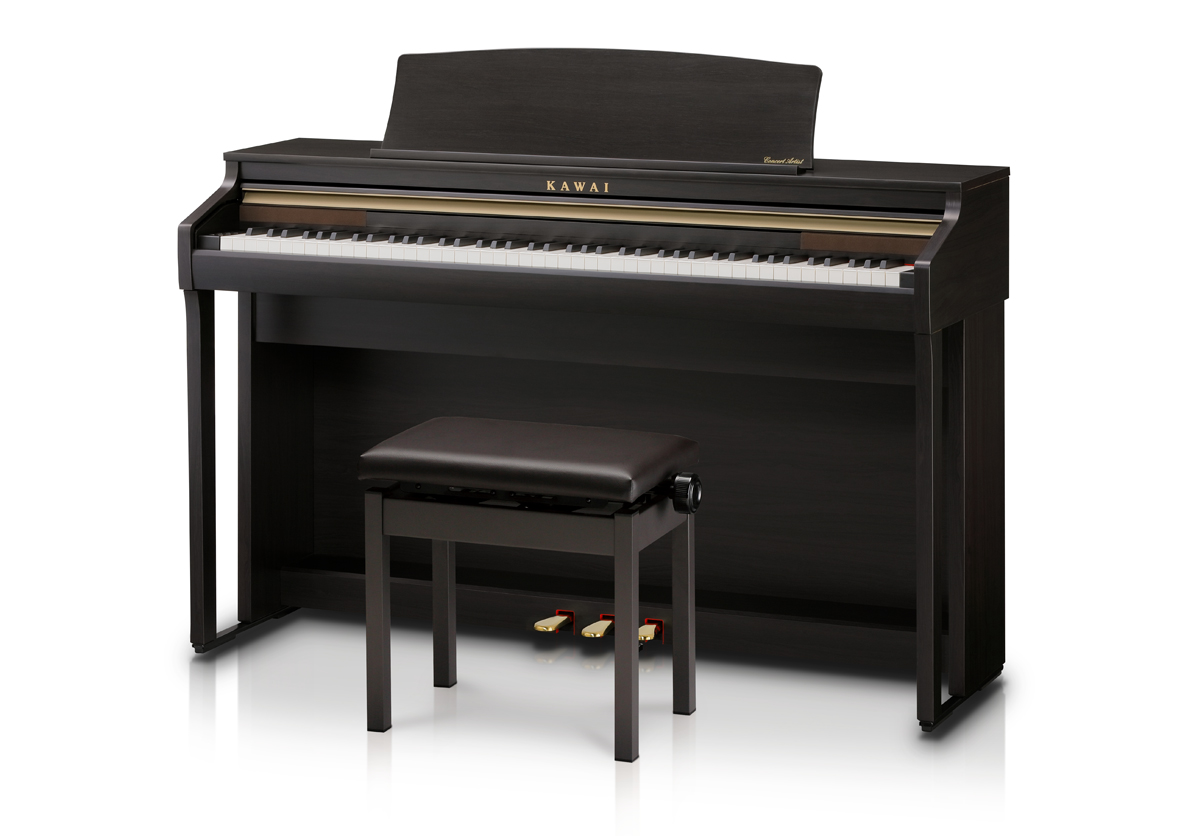 カワイデジタルピアノCA98/78/48を発売します—リビングに、コンサート
