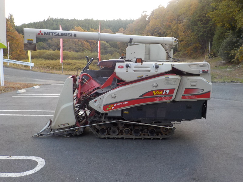 三菱 コンバイン VM19G グレンタンク 19ps 使用時間254h 2条刈 HST